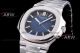 Patek Philippe Nautilus Replica Watches - White Gold Blue Face (3)_th.jpg